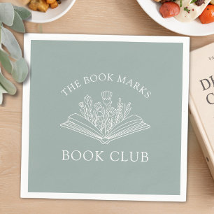 Book Club Name Personalized Party Napkins