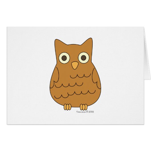 Book Club Owl Cards (Front Horizontal)