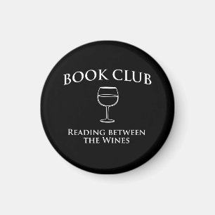 Book Club Reading Between the Wines Magnet