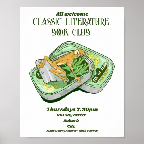 Book Club Shakespeare Macbeth Witches Poster