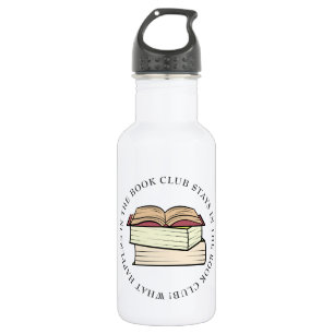 Book Club Stainless Steel Water Bottle