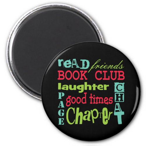Book Club Subway Design by Artinspired Magnet