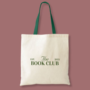 Book club themed party  large tote bag