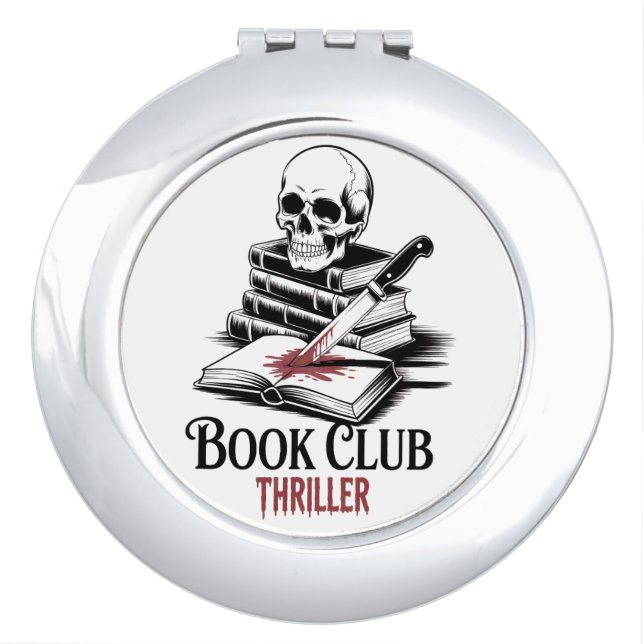 Book Club Thriller Compact Mirror (Front)