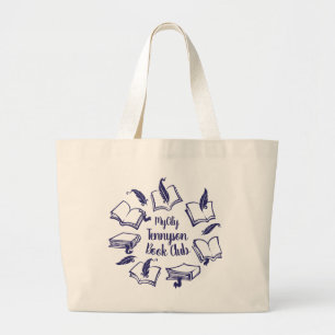 Book Club Tote Bag (Customizable)