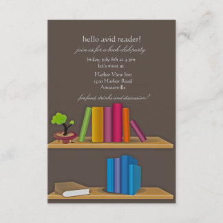 Book Collection Invitation