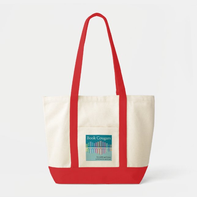 Book Cougars Tote Bag with New Logo - Square (Front)