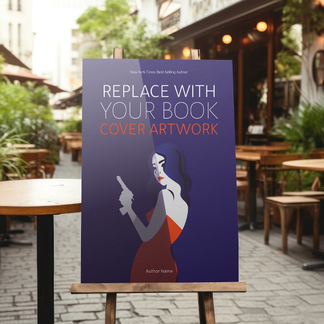 Book Cover Artwork | Author Promotional Easel Foam Board (Creator Uploaded)