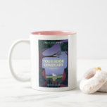 Book Cover | Author Book Launch Promotional Two-Tone Coffee Mug<br><div class="desc">Simple,  stylish promotional book launch mug template in an a modern minimalist design style which can be easily personalized with your book cover artwork. The perfect promotional givaway for any author,  writer or book store!</div>