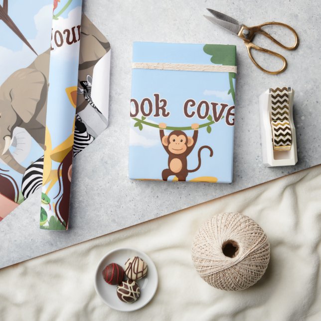 Book Cover | Author Book Launch Promotional Wrapping Paper (Crafts)