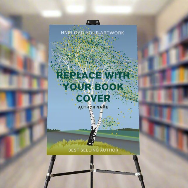 Book Cover Event Launching Marketing Promotional Foam Board (Creator Uploaded)