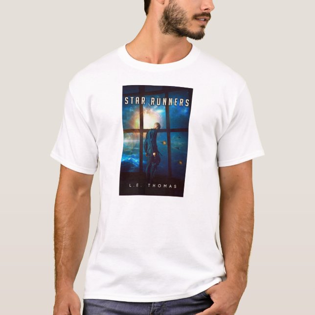 Book Cover T-Shirt Size L (Front)