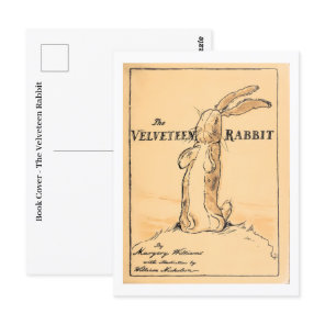 Book Cover - The Velveteen Rabbit Postcard