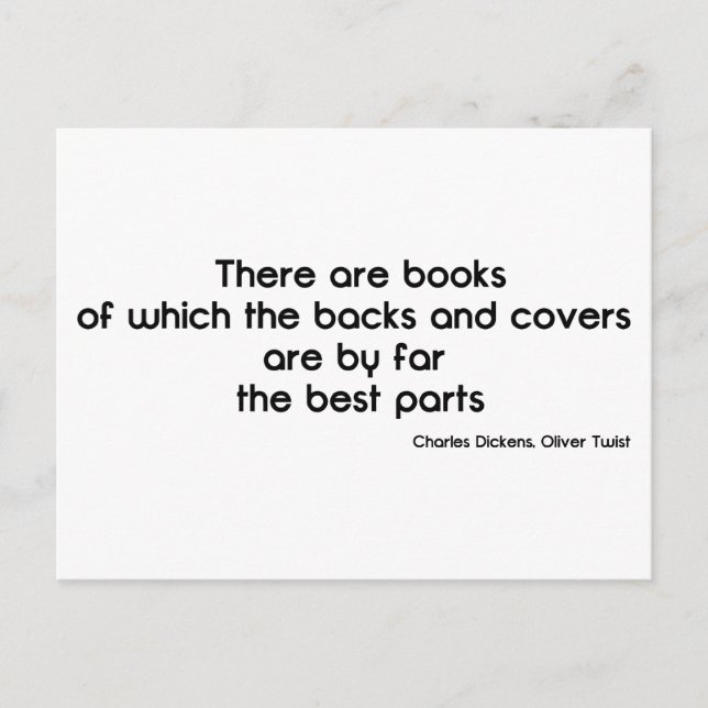 Book Covers Postcard (Front)