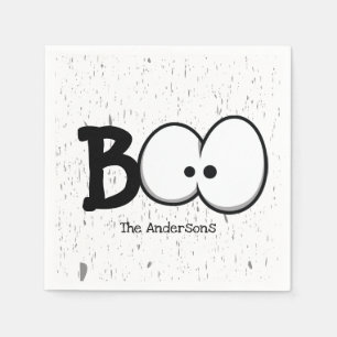 Book Crazy Eyes Halloween Party Napkins