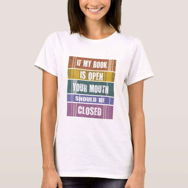 Book design t-shirt (Front)