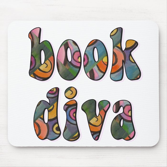 Book Diva 2 Mouse Pad