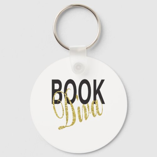 Book Diva Keychain