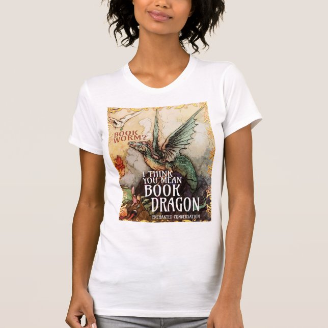 Book Dragon T-Shirt (Front)