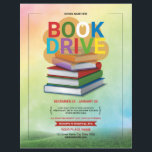 Book Drive Flyer Template<br><div class="desc">Book Drive Flyer Template</div>