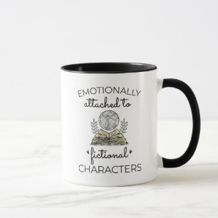 Book, Emotionally attached to fictional characters Mug