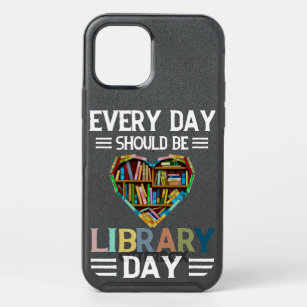 Book everyday should be library day57 Reading Book OtterBox Symmetry iPhone 12 Pro Case