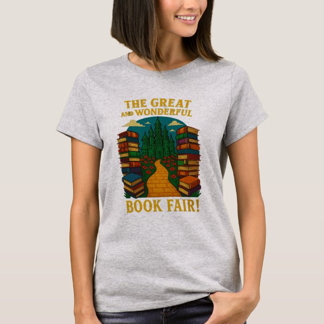 Book Fair Yellow Brick Road T-Shirt (Front)