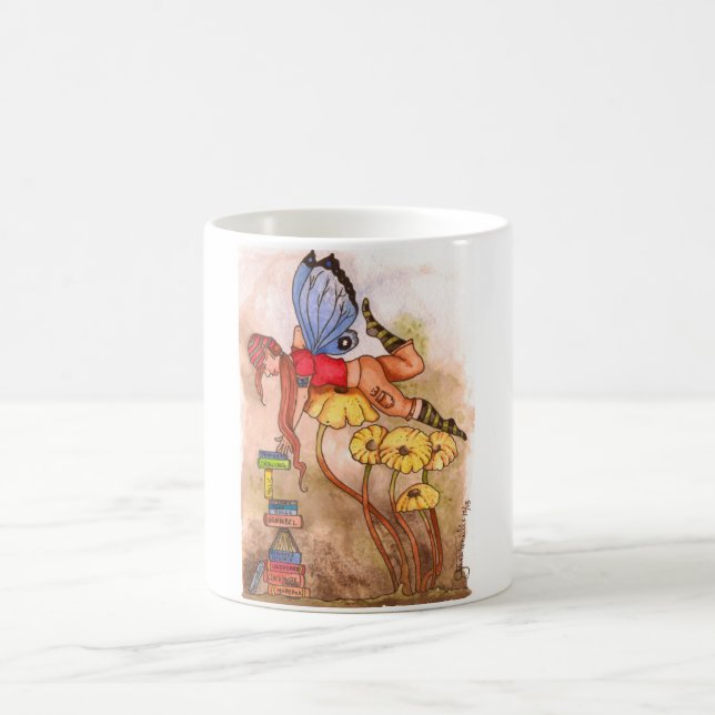 Book Fairy Coffee Mug (Center)