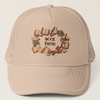 Book Fiend Book Lover Trucker Hat