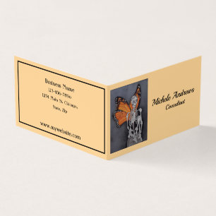 Book Fold Business Cards Metamorphosis