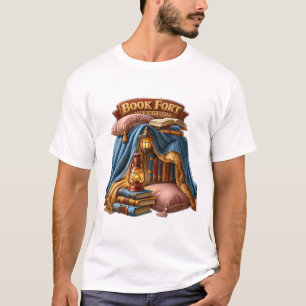 Book Fort Weekend Cozy Reading Aesthetic T-Shirt