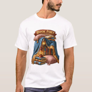 Book Fort Weekend Cozy Reading Aesthetic T-Shirt