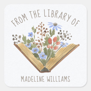 Book From the Library Of  Bookplate Label
