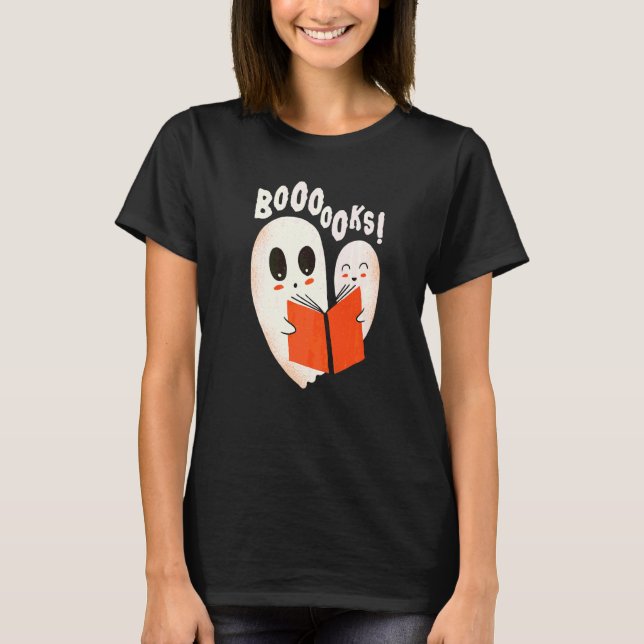 Book Ghosts T-Shirt (Front)