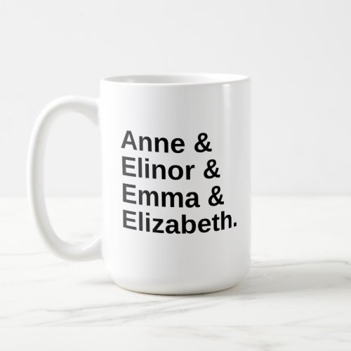 Book Girlfriends Coffee Mug