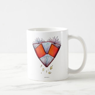 Book Heart Coffee Mug