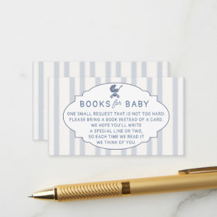 Book Insert Coffee Brewing Brunch Blue Baby Shower