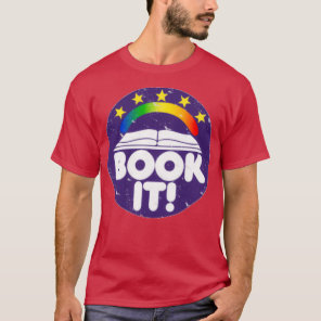 BOOK IT Childhood Retro 80s Mens Womens 1 T-Shirt
