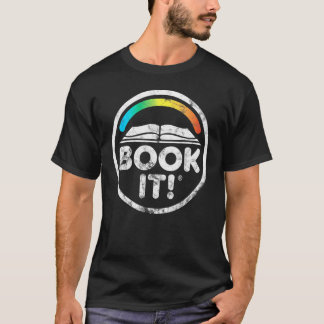Book it childhood retro mens womens T-Shirt