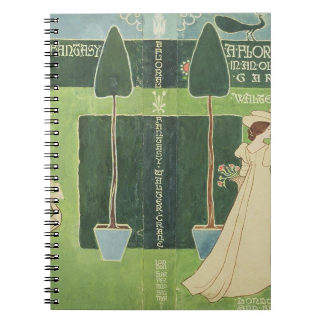 Book Jacket design for 'A Floral Fantasy in an Old (Front)