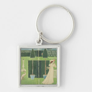 Book Jacket design for 'A Floral Fantasy in an Old Keychain