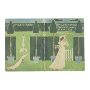 Book Jacket design for 'A Floral Fantasy in an Old Placemat