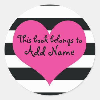 Book Label "this Book Belongs To" by jgh96sbc at Zazzle