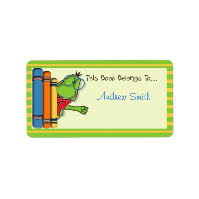 Book Labels (Front)