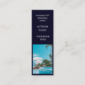 Book Launch | Author Mini Promotional Design Mini Business Card