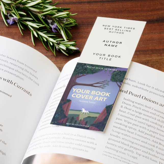 Book Launch Author Promotional Bookmarks (Book)