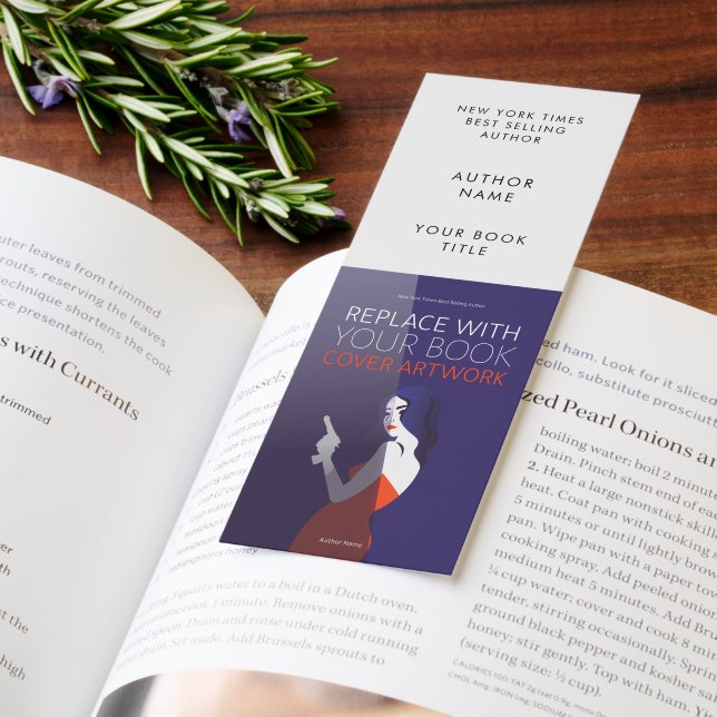 Book Launch Author Promotional Bookmarks (Book)