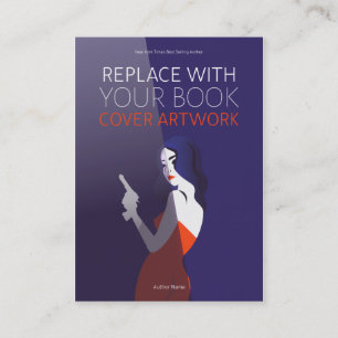 Book Launch   Author Promotional Cover Artwork Business Card