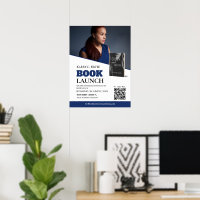 Book Launch Custom Poster