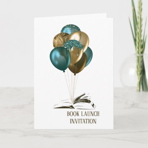 Book Launch Party Invitation